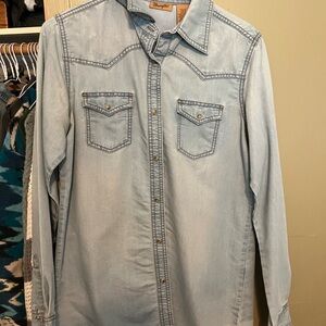 Light Blue Denim Shirt